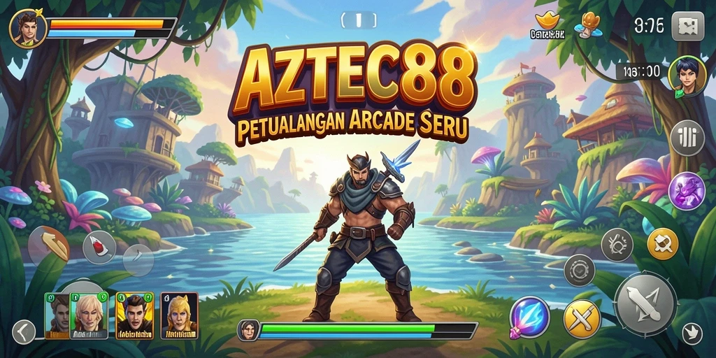Tampilan Gameplay yang Mengasyikkan di AZTEC88