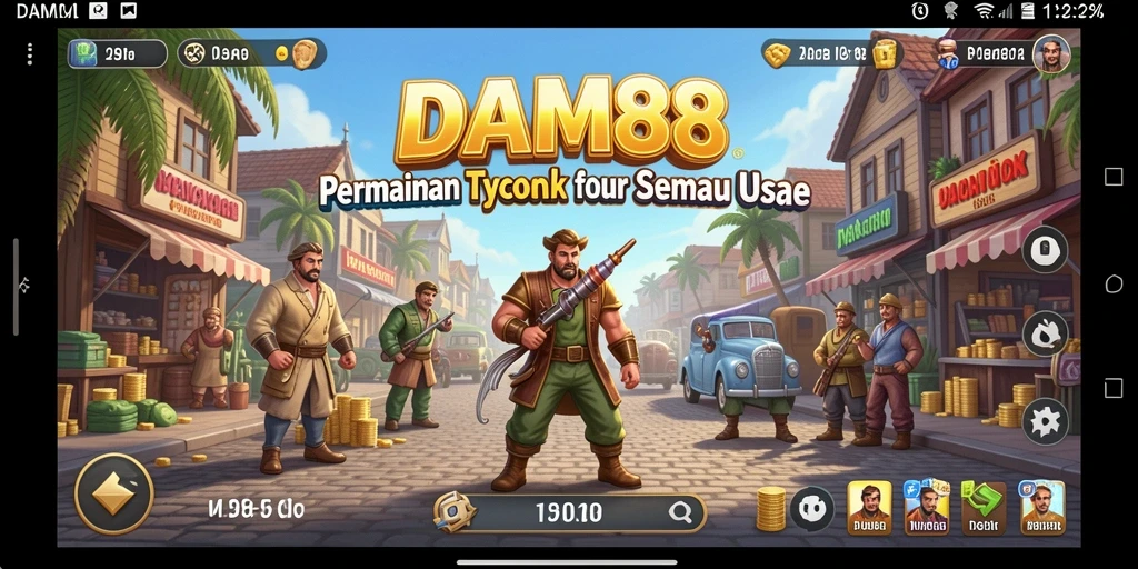 Screenshot gameplay dari <strong>DAM88</strong> menunjukkan pengalaman manajerial yang mendalam.