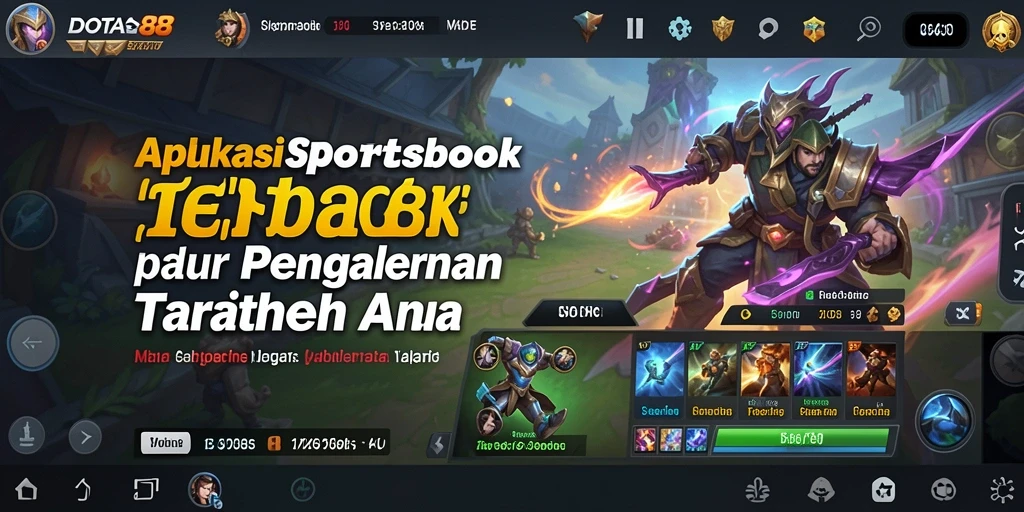 Tangkapan layar utama DOTA88 menampilkan pengalaman permainan taruhan olahraga yang menarik.