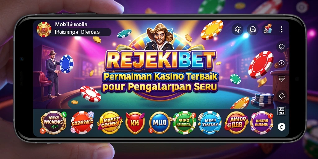 Tampilan menarik dan gameplay seru di REJEKIBET.